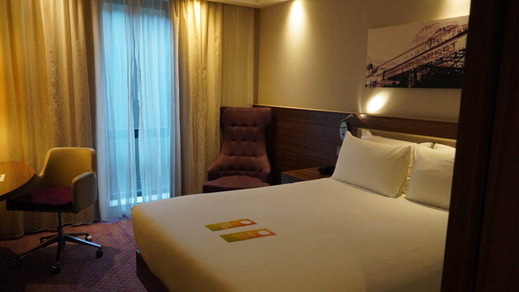Hampton by Hilton London Waterlooの客室